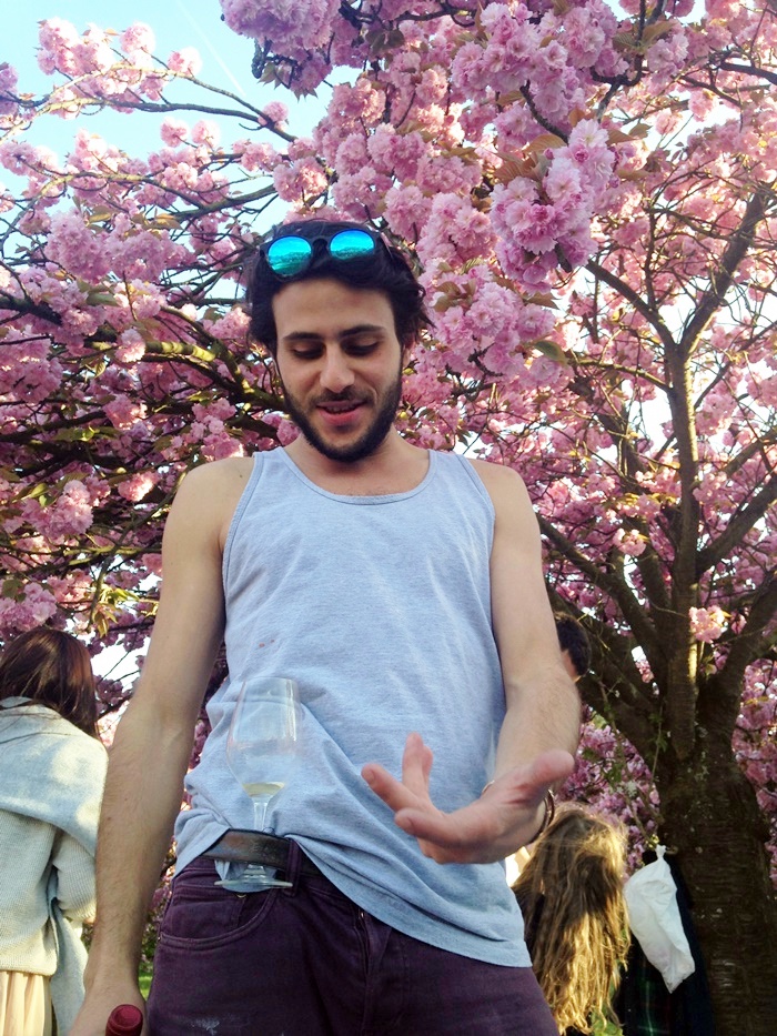 Cherry blossoms Paris