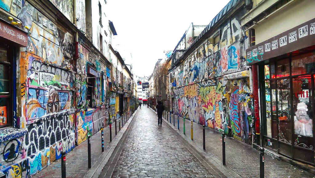 Street art Belleville Paris